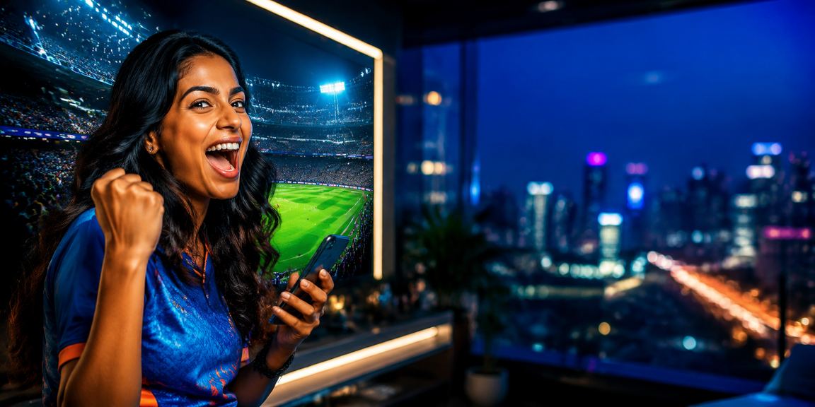 Player enjoying mobile promotions and payments in Bangalore