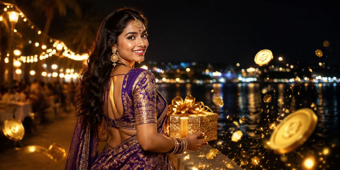 VIP player celebrating Diwali with exclusive promotions in India